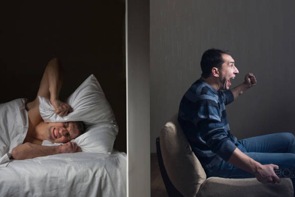 How White Noise Helps with Noisy Neighbors?